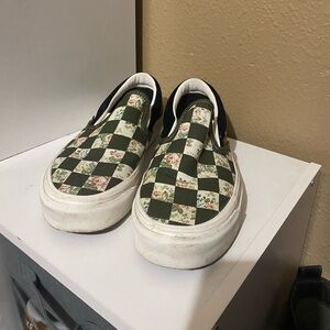 VANS slip on shoes. Size 8 Womens